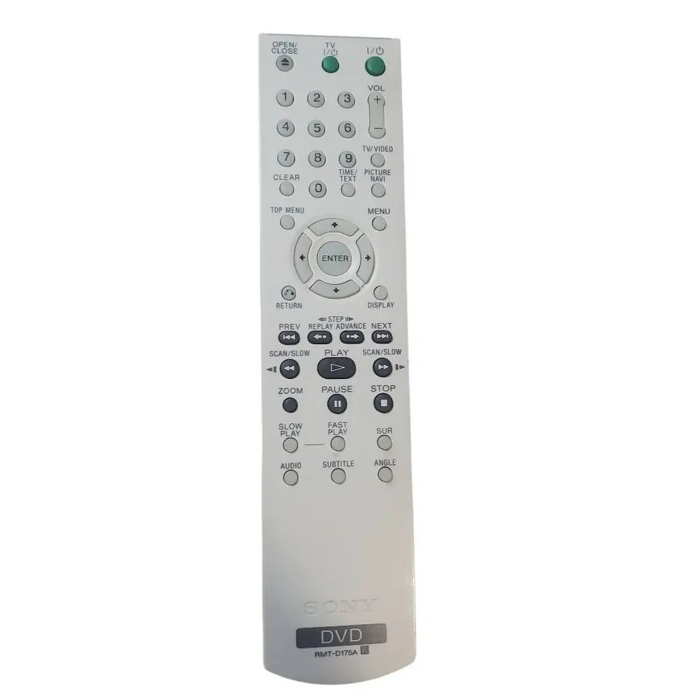 Sony DVD Remote Control – Model RMT-D175A